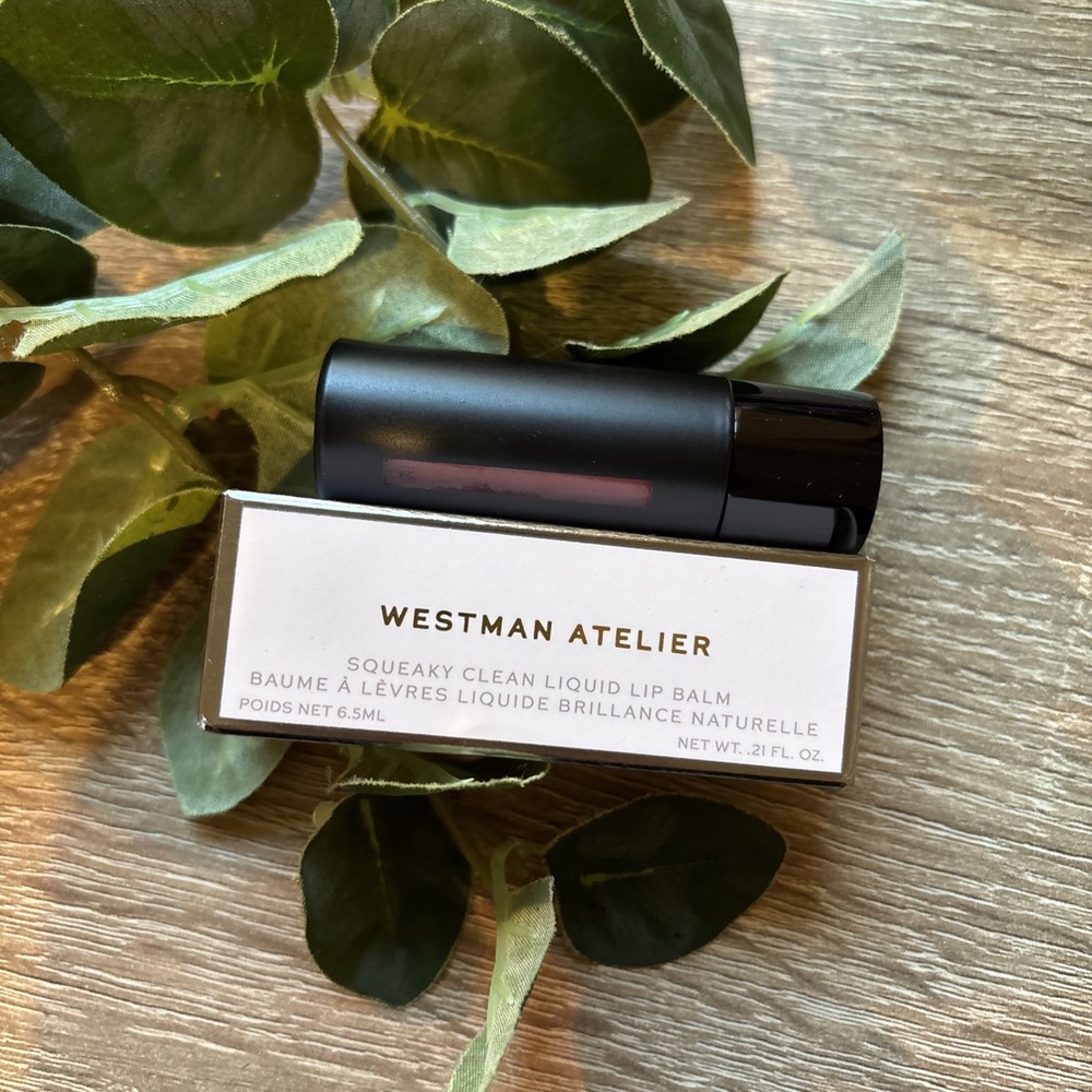 Westman Atelier Squeaky Clean Liquid Lip Balm in shade Petal New/Unused
